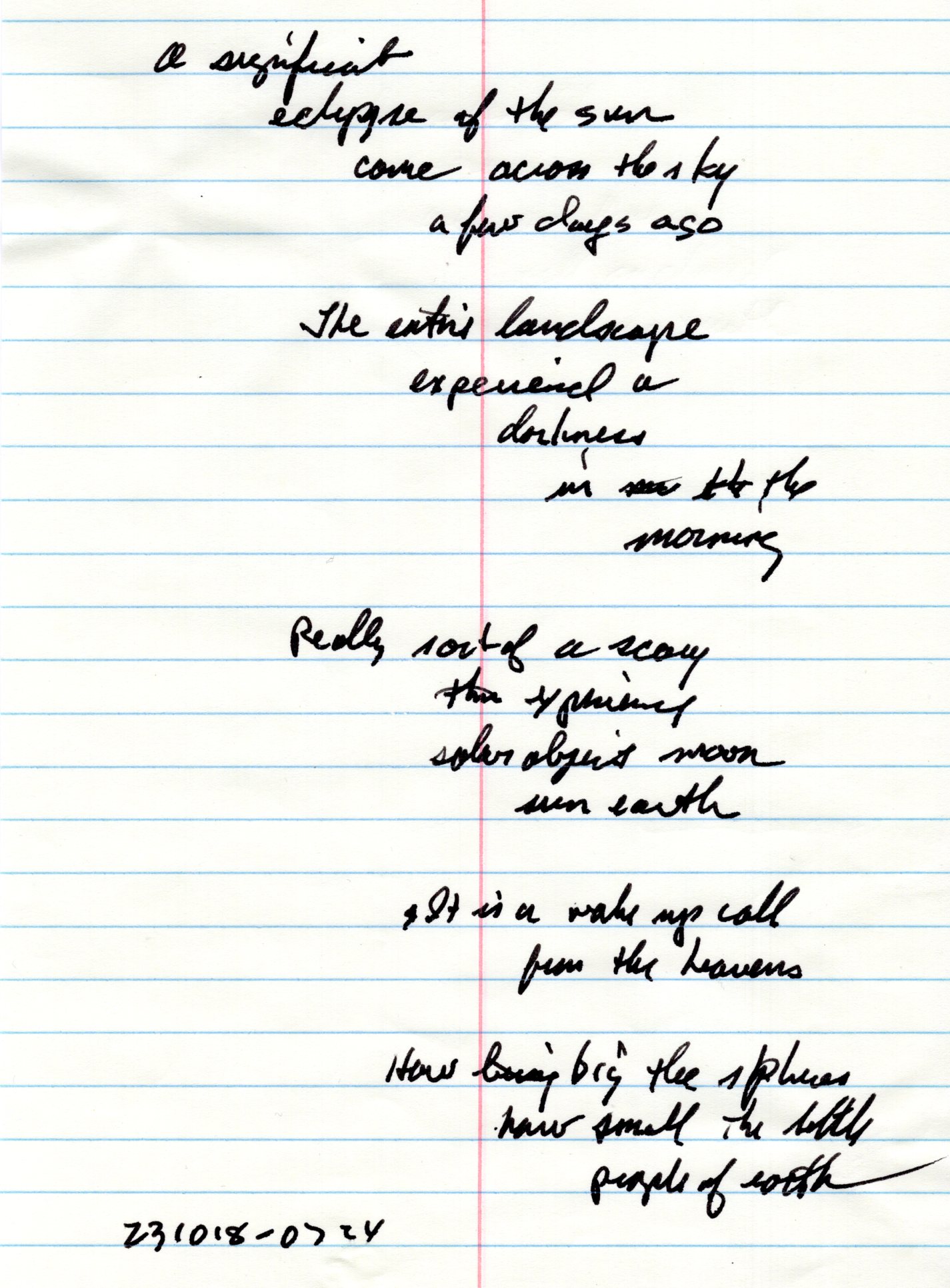 John WorldPeace Poems 2023